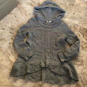 Anthro Moth Fireside Hooded Sweater
